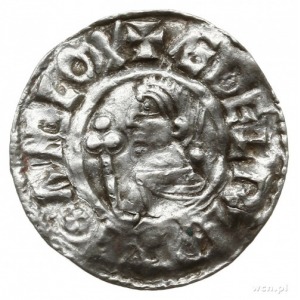 denar typu crux, 991-997, mennica Lincoln, mincerz Garf...
