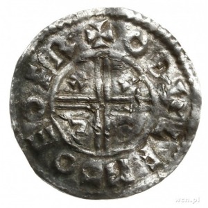 denar typu crux, 991-997, mennica York, mincerz Odulf; ...