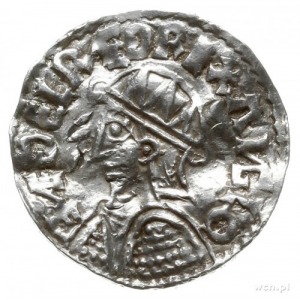 denar typu helmet, 1003-1009, mennica York, mincerz Ulf...