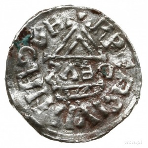 denar 972-999, Praga, mincerz Nacub; Dłoń opatrzności, ...