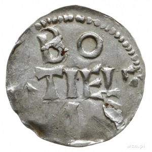 denar, 1024-1039; Głowa cesarza w koronie na wprost, CV...