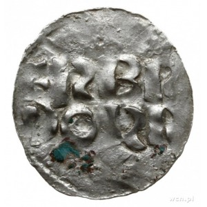 denar, 994-1016; Napis poziomy EISBIS DOISI / Krzyż z k...