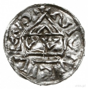 denar, 995-1002, Ratyzbona, mincerz Viga; Hahn 25e3.3; ...