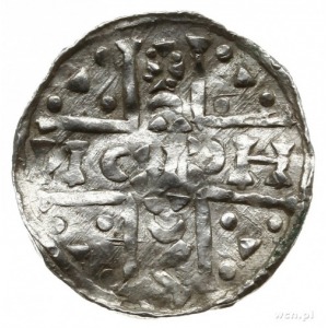 denar, 1018-1026, Ratyzbona, mincerz Conja; Hahn 31c2; ...