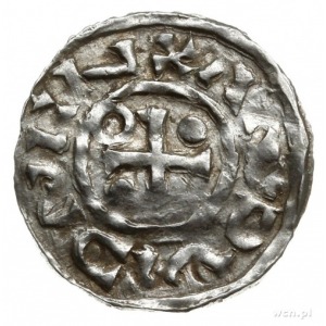 denar 985-995, Cham, mincerz Hrothi; Hahn 78a2.1; srebr...