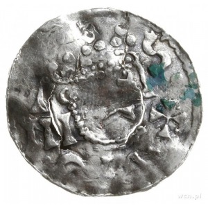 denar, 1009-1024, Salzburg; Hahn 94D.10; srebro 21 mm, ...