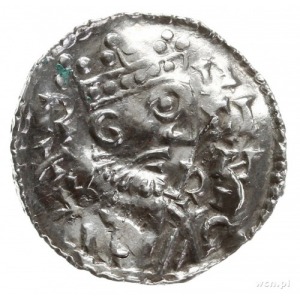 denar 1009-1024, Augsburg; Hahn 145.24; srebro 19 mm, 1...