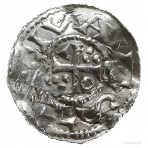 denar 1009-1024, Augsburg; Hahn 145.24; srebro 19 mm, 1...