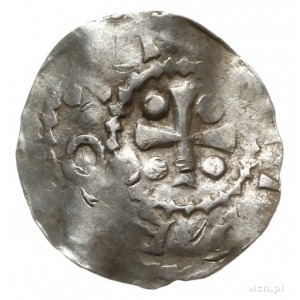 denar 983-1002, Würzburg; Popiersie w prawo, S KILIANS ...