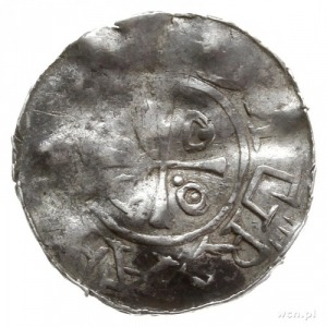 denar 983-1002, Goslar; Aw: Popiersie w lewo, OT[TO ADE...