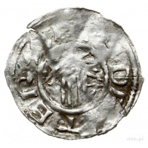 denar 1002-1026; Kaplica, OVDALRICVS; Dłoń, DEXTERA DNI...