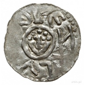 jako książę śląski; denar typu “ioannes” przed 1107, me...