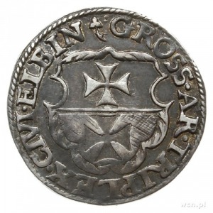 trojak 1540, Elbląg; na awersie końcówka ELBING; Iger E...