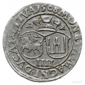 czworak 1568, Wilno; końcówki napisów LI/LITVA; Ivanaus...