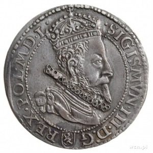 szóstak 1599, Malbork; mała głowa króla; Kop. 1246 (R1)...