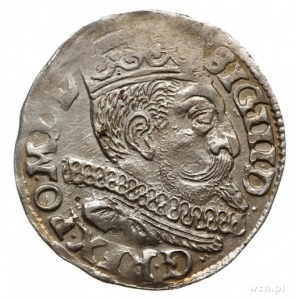 trojak 1598, Poznań; litery HR - HT na rewersie; Iger P...