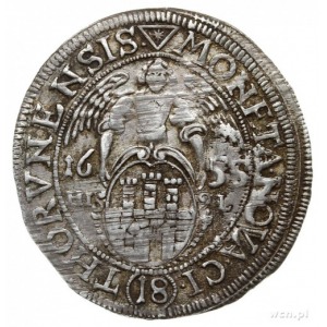 ort 1655, Toruń; końcówka napisu M.D.L.R.P; CNCT 1618 (...