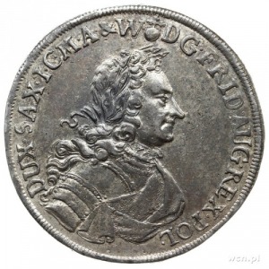 talar 1704, Drezno; odmiana z płaszczem króla zawieszon...