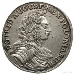 2/3 talara (gulden) 1703, Drezno; IL-H (inicjały Jana L...