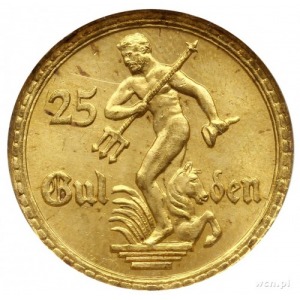 25 guldenów 1930, Berlin; Posąg Neptuna; CNG 526, Jaege...