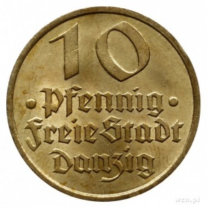 10 fenigów 1932, Berlin; “Dorsz”; CNG 513, Jaeger D.13,...