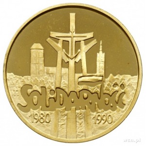 200.000 złotych 1990, Warszawa; Solidarność 1980-1990; ...