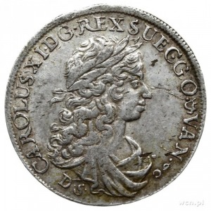 1/3 talara (1/2 guldena) 1674, Szczecin; AAJ 128; drobn...