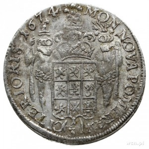1/3 talara (1/2 guldena) 1674, Szczecin; AAJ 128; drobn...