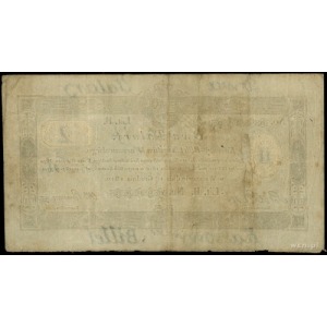 2 talary 1.12.1810, podpis komisarza Badeni, litera B, ...