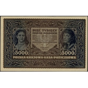 5.000 marek polskich 7.02.1920, seria III-I, numeracja ...