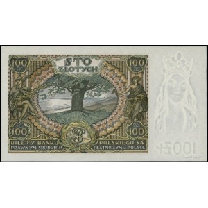 100 złotych 9.11.1934, seria BJ, numeracja 2037578, Luc...