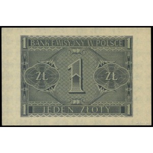 1 złoty 1.03.1940, seria C, numeracja 6160815; Lucow 76...