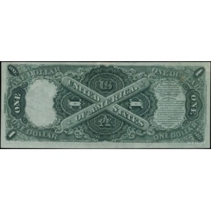 Legal Tender Note; 1 dolar 1880, numeracja Z9869645, po...