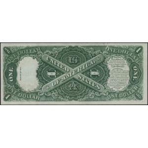 Legal Tender Note; 1 dolar 1917, podpisy Teehee i Burke...