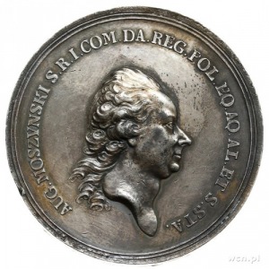 medal autorstwa Fryderyka Comstadiusa poświęcony August...