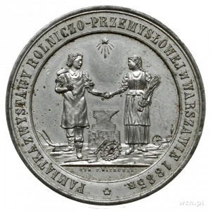 medal z 1885 roku autorstwa Franciszka Witkowskiego, wy...