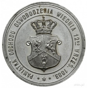 medal z 1883 roku autorstwa Wacława Głowackiego wybity ...