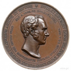 medal z 1859 roku, autorstwa Antoine’a Bovy’ego, wybity...