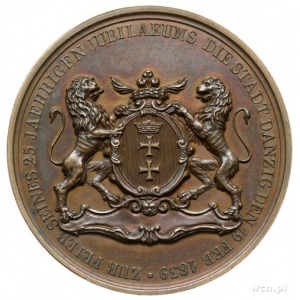 medal z 1839 roku autorstwa F. Brandt’a wybity z okazji...
