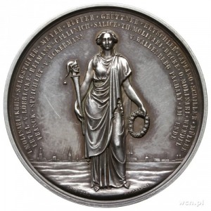 medal z 1846 roku autorstwa Loosa i Schillinga wybity z...