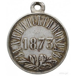 medal z 1873 roku za wyprawę wojenną przeciw Chanowi Tu...
