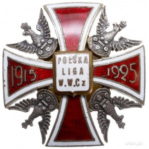 odznaka pamiątkowa Polska Liga Wojennej Walki Czynnej, ...