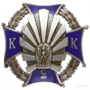 odznaka pamiątkowa 2 Karpusu Kadetów - do 1926 Modlin, ...