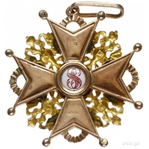 Order Świętego Stanisława, II klasa, krzyż maltański, n...