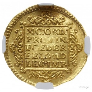 dukat 1743; Delm. 775, Purmer Ho15, Fr. 250; złoto, pię...