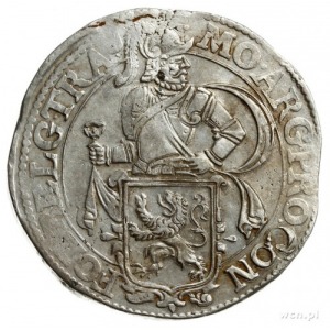 talar lewkowy (Leeuwendaalder) 1651, znak menniczy herb...