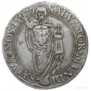 talar (daler) 1579, Sztokholm; AAH 28; srebro 28.80 g, ...