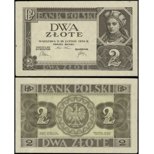 Poland, 2 zloty, 26.02.1936
