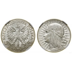Poland, 5 gold, 1932, London