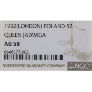 Poland, 5 gold, 1932, London
